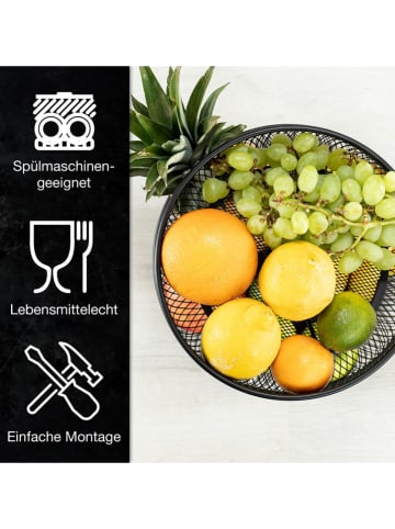 Moritz & Moritz Etagère zwart - (H)30 cm