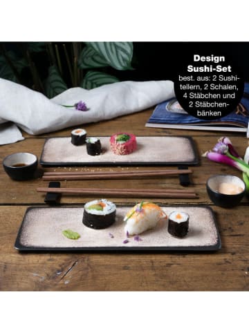 Moritz & Moritz 10tlg. Sushi-Set "Vida" in Beige