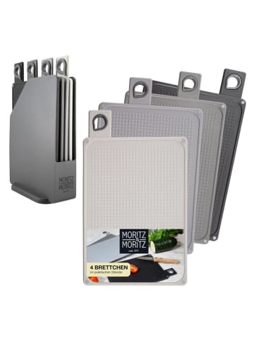 Moritz & Moritz 5-delige set: snijplanken grijs