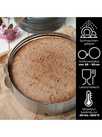 Moritz & Moritz 14tlg. Set: Edelstahl-Backrahmen