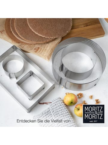 Moritz & Moritz 15tlg. Set: Edelstahl-Backrahmen