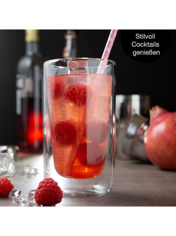 Moritz & Moritz 2-delige set: waterglazen transparant - 270 ml