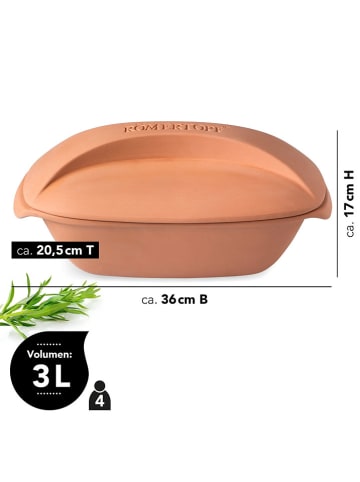 Moritz & Moritz 2-częściowy zestaw "Culinario" w kolorze pomarańczowym - 3 l