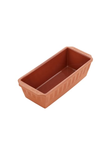 Römertopf Kastenform in Orange - (L)31 x (B)14 cm