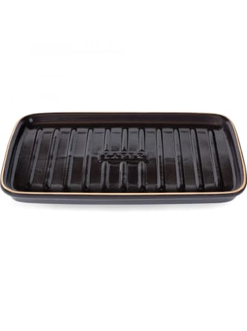 Moritz & Moritz Grillplatte in Schwarz - (L)34 x (B)23 cm