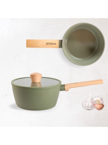 Römertopf 2-częściowy zestaw w kolorze zielonym - Ø 20 cm