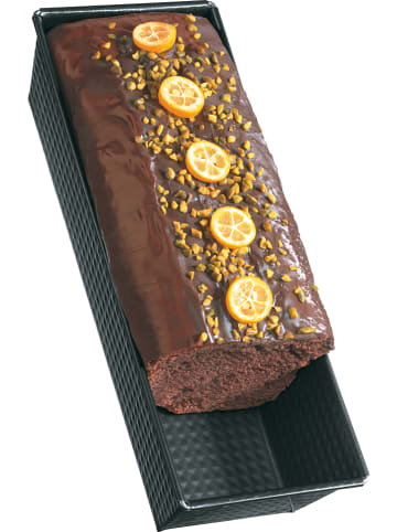 Zenker Kastenform "Black metallic" in Schwarz - (L)35 cm