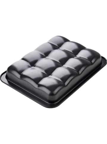 Zenker Forma "Black metallic" w kolorze czarnym do pieczenia bułek - 36 x 5 x 27 cm