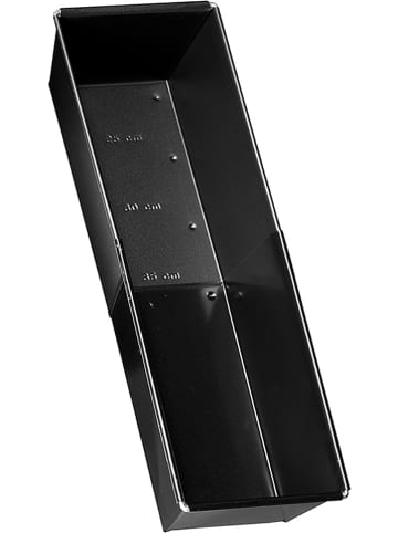 Zenker Brotbackform "Black Metallic" in Schwarz - (B)40-28 x (T)16 cm