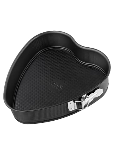 Zenker Herzspringform "Special Creative" in Anthrazit - (B)28 x (T)24 cm