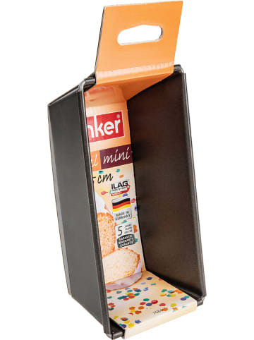 Zenker Kastenform "Special Mini" in Schwarz - (L)15 cm