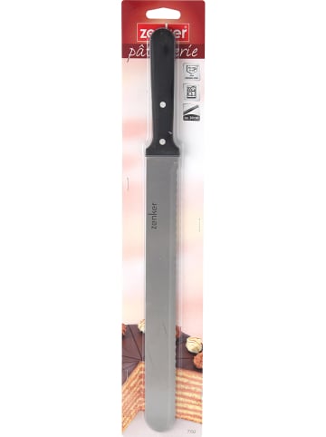 Zenker Konditor-/Glasurmesser "Patisserie" in Schwarz - (L)43 cm