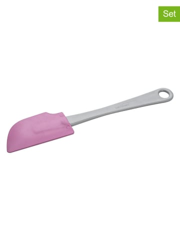 Zenker Łopatki (2 szt.) "Sweet Sensation" w kolorze różowo-szarym - dł. 25 cm