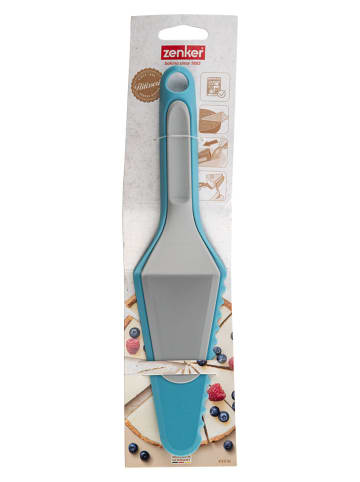 Zenker Tortenheber ''Sweet Sensation'' in Hellblau/ Grau - (L)27,5 x (B)7 cm