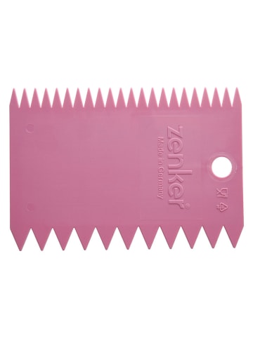 Zenker 2-częściowy zestaw w kolorze różowo-błękitnym do tortów - 11,9 x 8,5 cm