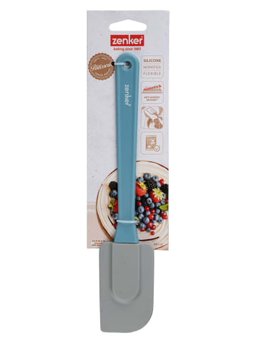 Zenker Teigschaber ''Sweet Sensation'' in Hellblau/ Grau - (L)26,5 cm