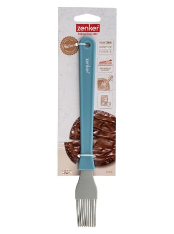 Zenker Pędzel cukierniczy "Sweet Sensation" w kolorze błękitno-szarym - 25 x 3 cm