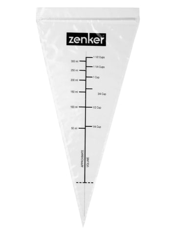 Zenker Schmelzspritzbeutel in Weiß - 10 Stück