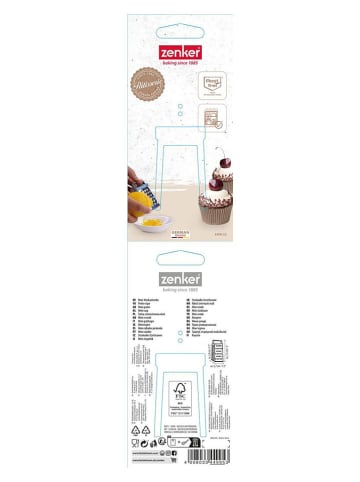 Zenker 2er-Set: Mini-Multireiben in Hellblau/ Silber - (B)3,7 x (H)7,5 x (T)2,8 cm