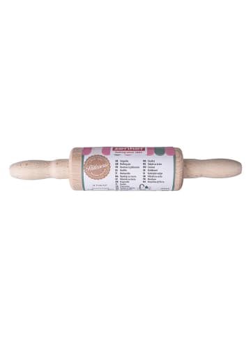 Fackelmann Wałek "Patisserie Mini" w kolorze beżowym - wys. 11 x Ø 4,5 cm