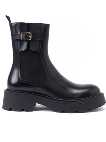 British Passport Leren chelseaboots zwart