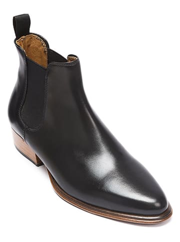 British Passport Leren chelseaboots zwart