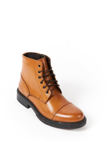 Frank Daniel Leren boots lichtbruin