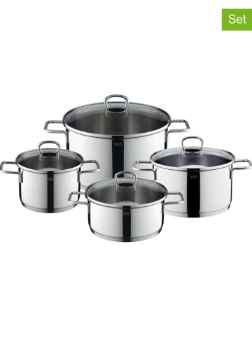 Silit 8tlg. Edelstahl-Kochgeschirr-Set "Alican"
