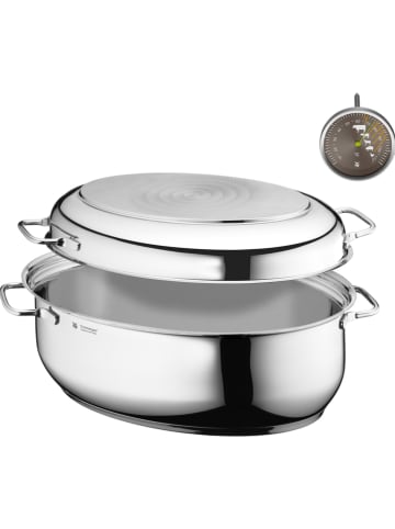 WMF 3tlg. Set: Edelstahl-Bräter - (B)41 x (T)28,5 cm