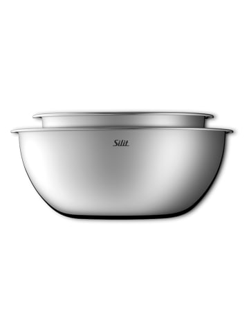 Silit 2er-Set: Edelstahl-Rührschüsseln