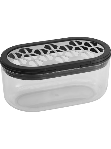 WMF Käsereibe in Schwarz/ Silber - (B)15 x (H)7 x (T)8,5 cm