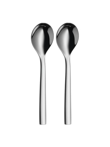 WMF 2er-Set: Edelstahl-Müslilöffel - (L)16,5 cm
