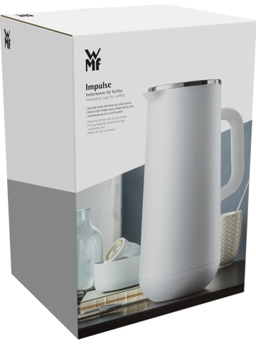 WMF Isolierkanne "Impulse" in Weiß - 1 l
