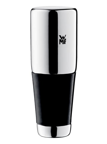 WMF Flaschenverschluss "Vino" in Silber/ Schwarz - (L)8 cm