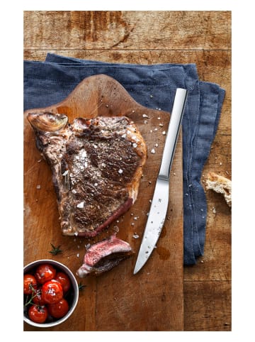 WMF 6er-Set: Edelstahl-Steakmesser "Nuova" - (L)23 cm