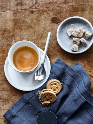 WMF 6er-Set: Edelstahl-Kaffeelöffel "Nuova" - (L)13,5 cm