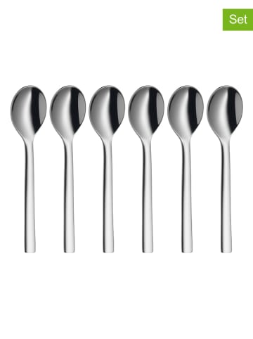 WMF 6er-Set: Edelstahl-Espressolöffel "Nuova" - (L)11 cm