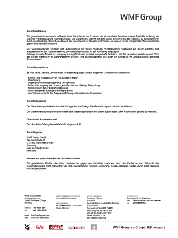 WMF Edelstahl-Stielpfanne "Durado" - Ø 28 cm