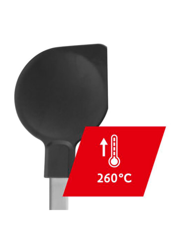 Silit Kochlöffel "Classic Line" in Anthrazit/ Silber - (L)34 cm