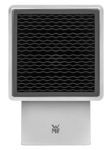 WMF Messerblock ''Flextec'' in Silber - (B)15,7 x (H)25 x (T)26,5 cm