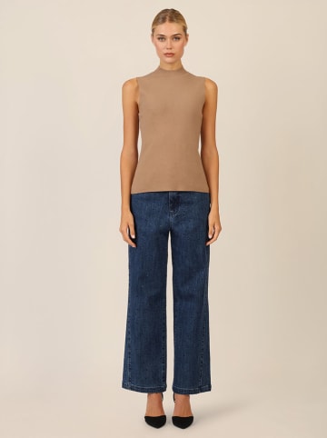 APART Top dzianinowy w kolorze karmelowym