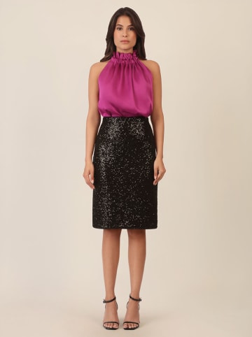 APART Paillettenrock zwart