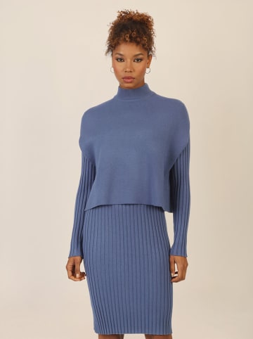 APART Strickkleid in Blau