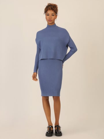 APART Strickkleid in Blau