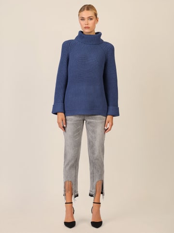 APART Rollkragenpullover in Dunkelblau