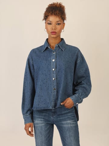 APART Koszula dżinsowa w kolorze niebieskim