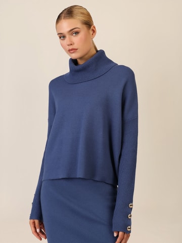 APART Rollkragenpullover in Blau