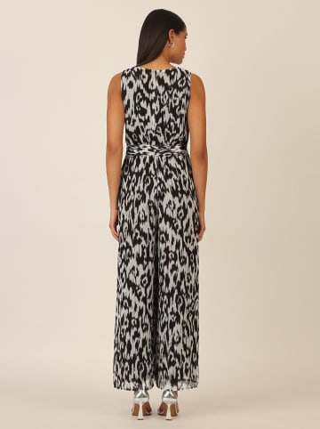 APART Jumpsuit in Schwarz/ Hellgrau