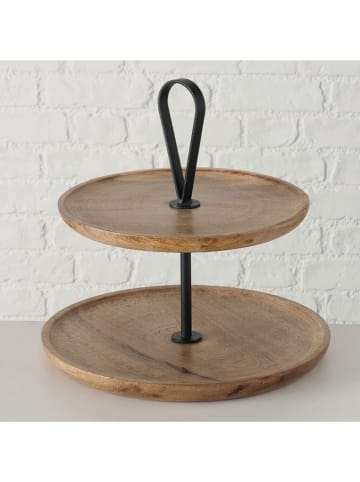 Boltze Etagère "Kabir" bruin - (H)35 cm