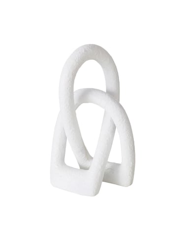 Boltze Decoratief object "Tetrys" wit - (B)12 x (H)20 x (D)8 cm